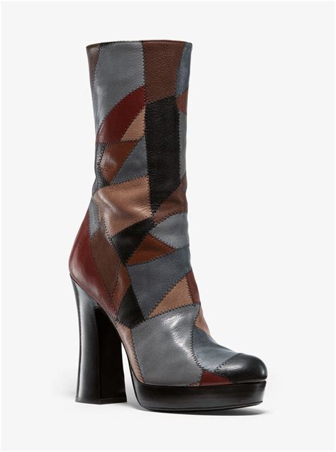 michael kors boots mens|michael kors patchwork boots.